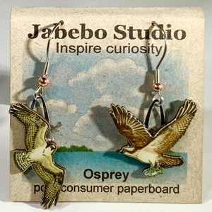 Eco Friendly Osprey Earrings