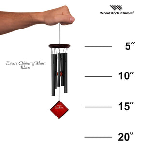 Encore Collection Black Chimes of Mars Windchime