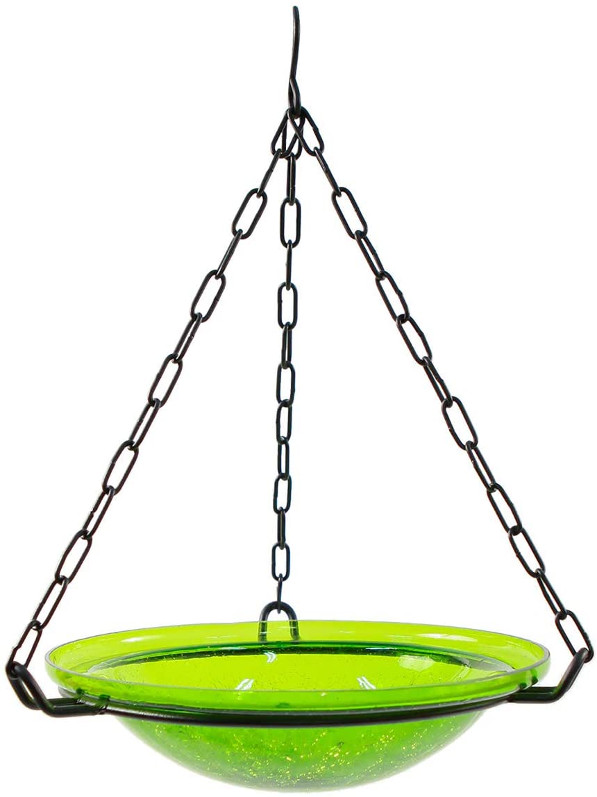 Fern Hanging Birdbath