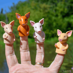 Finger Pigs Finger Puppet (Set of 1)