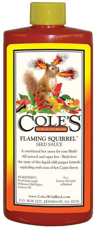 Flaming Squirrel Seed Sauce, 8-Ounce