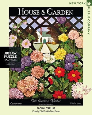Floral Trellis 1000pc Jigsaw Puzzle