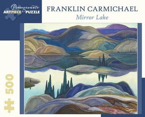 Franklin Carmichael, Mirror Lake 500-Piece Jigsaw Puzzle