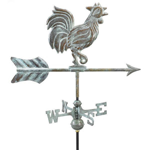 Cottage-Size Rooster Weathervane