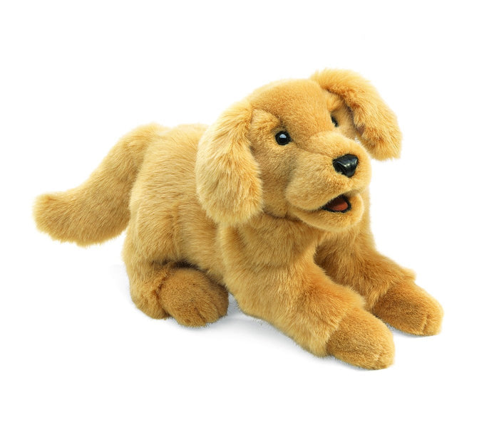 Golden Retriever Puppy Dog Hand Puppet