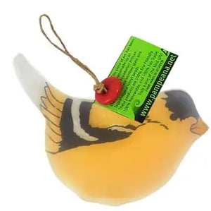 Goldfinch Back Yard Bird Ornament/Suncatcher