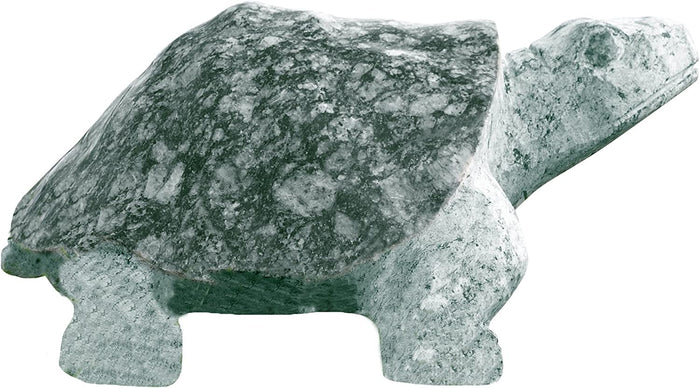 Granite Galapagos Tortoise Statue, Green, 12 Inch (Store Pickup Only)