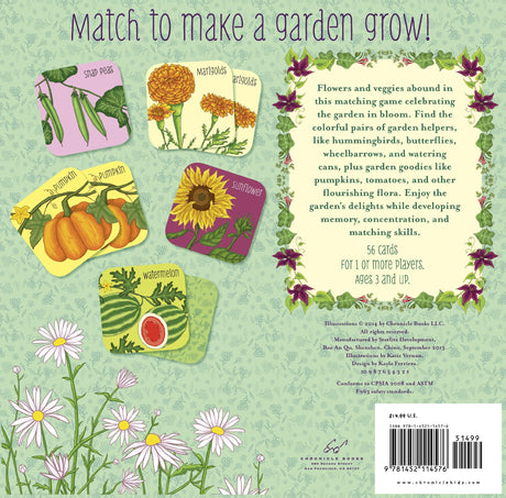 Grow a Garden Matching Game