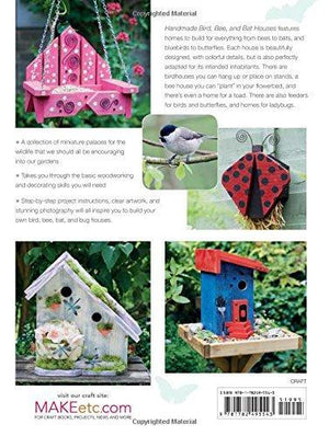 Handmade Bird Bee & Bat Houses