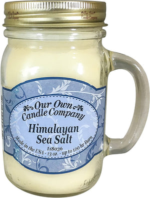 Himalayan Sea Salt Mason Candle