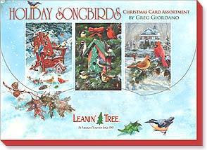 Holiday Songbirds Christmas Card Assortment