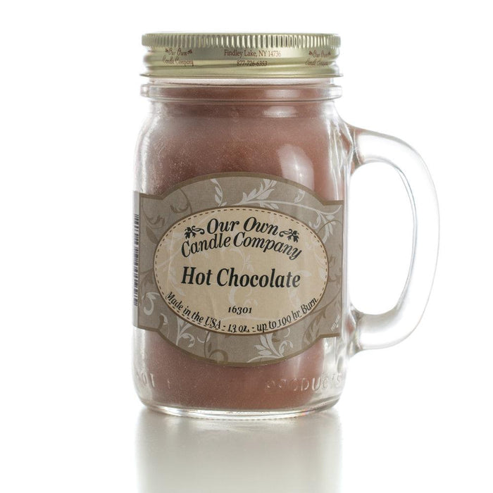Hot Chocolate Mason Jar Soy Candle