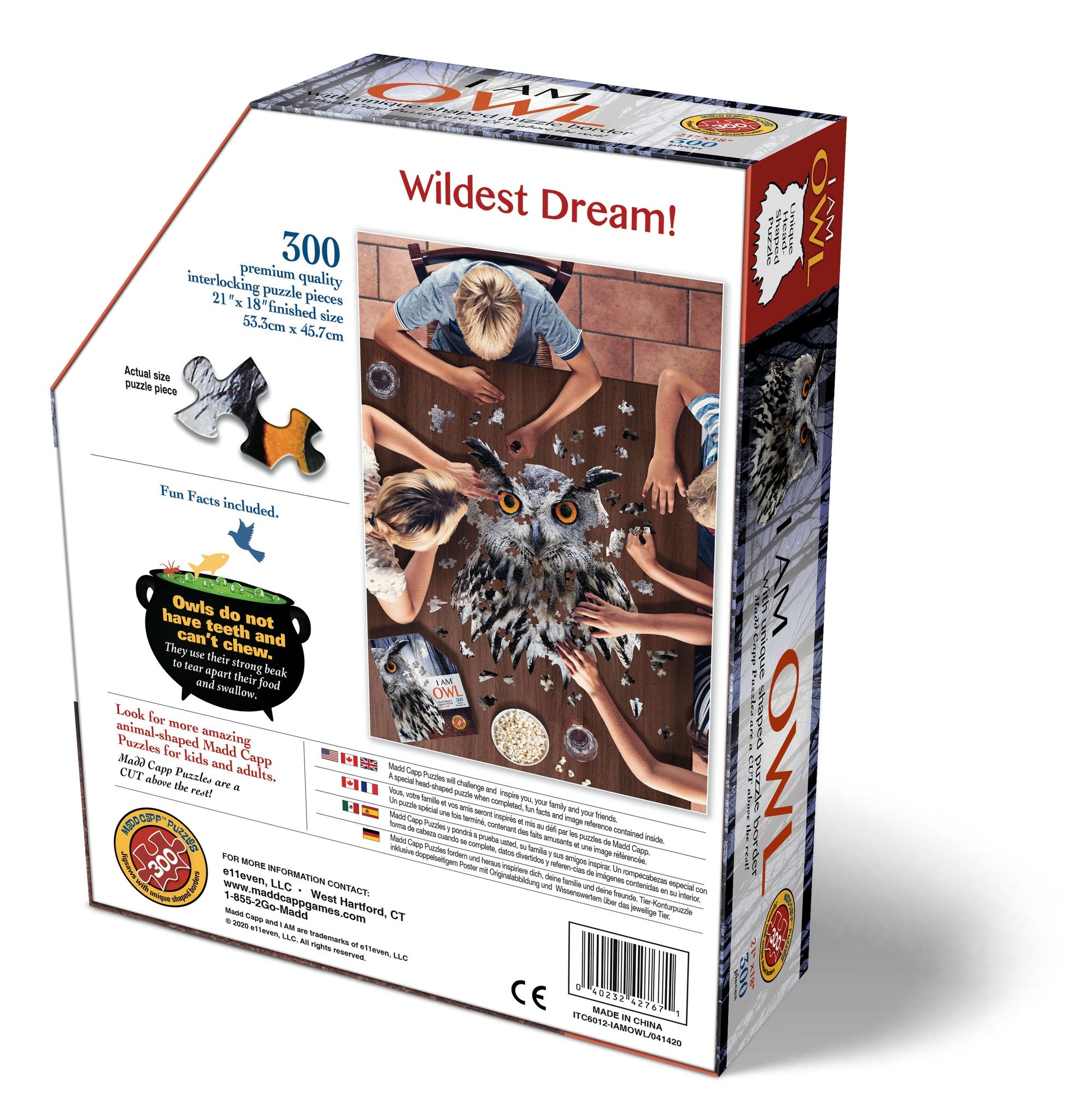 Buy I Am Owl 300pc Puzzle Online in Canada - Urban Nature Store