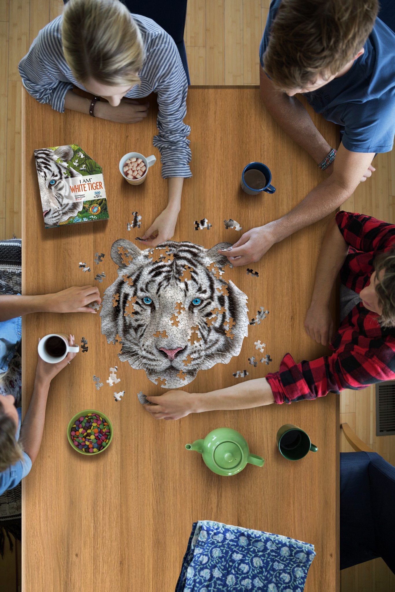 I Am White Tiger 300pc Puzzle – Urban Nature Store