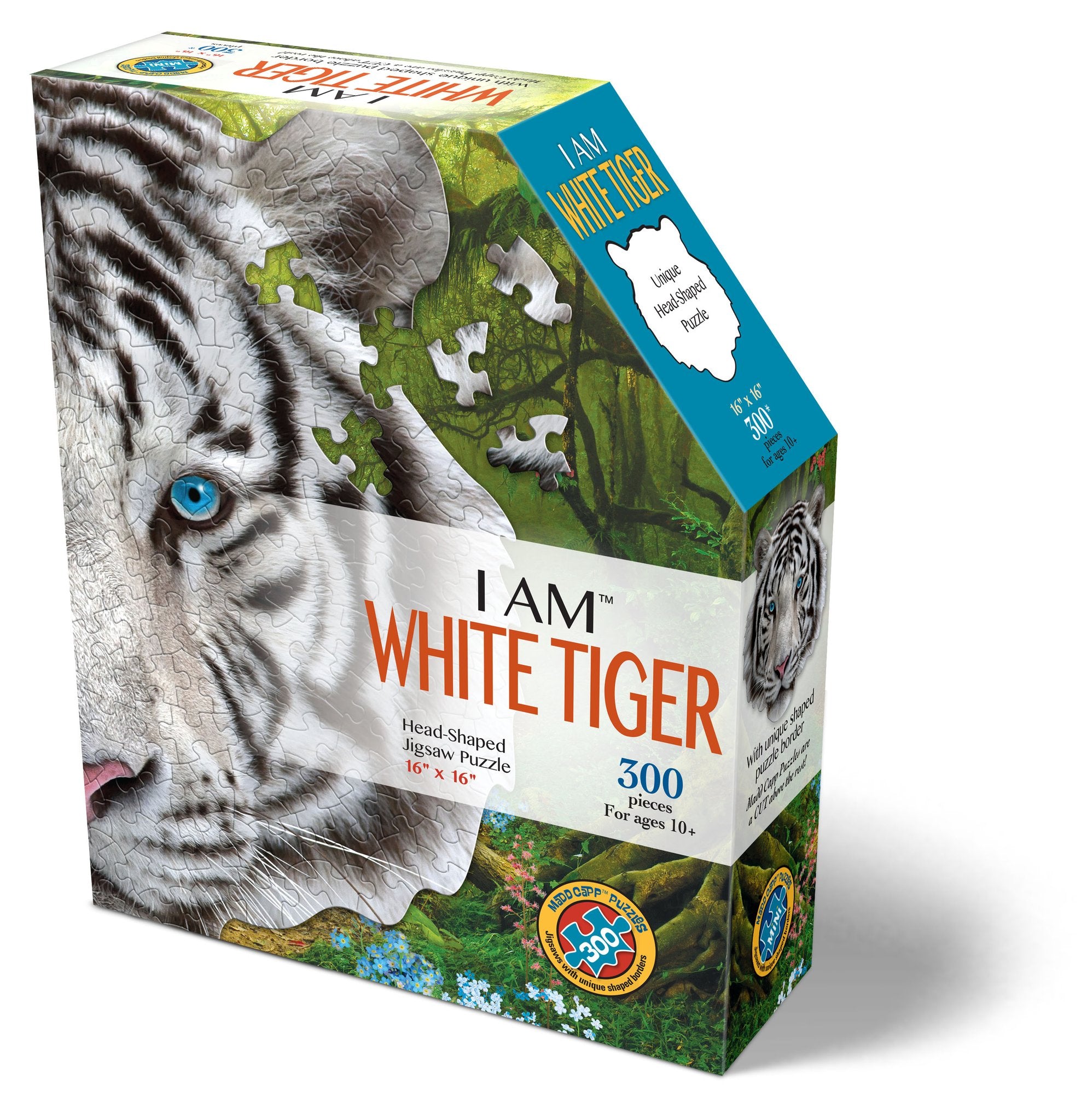 I Am White Tiger 300pc Puzzle – Urban Nature Store