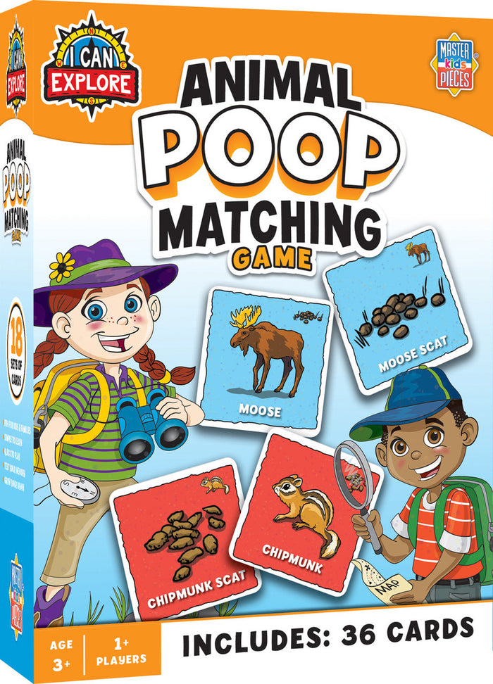 Buy I Can Explore Animal Poop Matching Game Online With Canadian ...