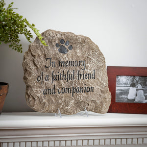 In Memory Of A Faithful Friend And Companion Stepping Stone