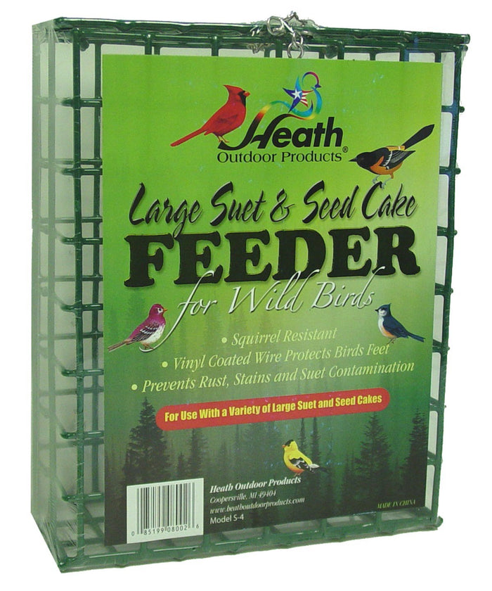 Large Suet and Seed Cake Feeder
