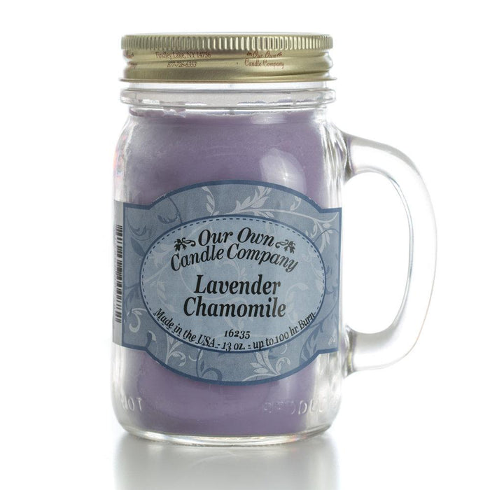 Lavender Chamomile Mason Jar Candle