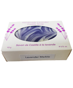 Lavender Marble Soap Bar 113g