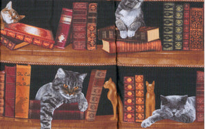 Library Cats Mat Nip