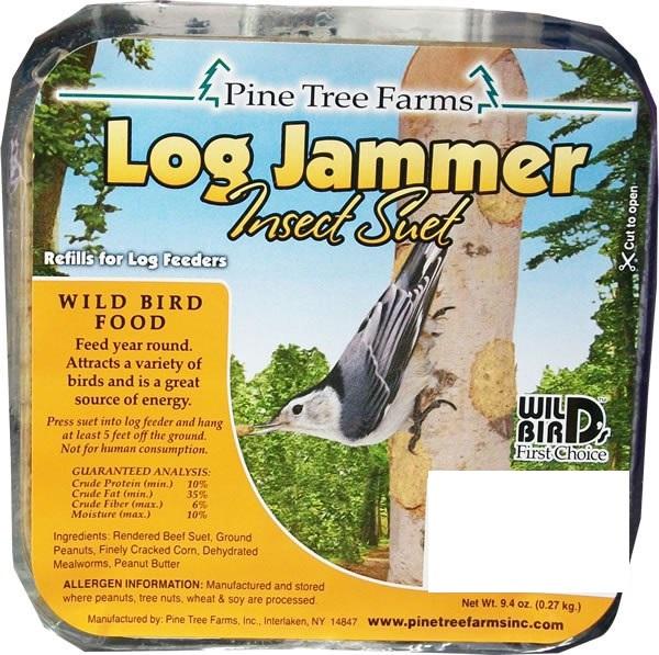 Log Jammer Insect Suet Plugs, 9.4oz