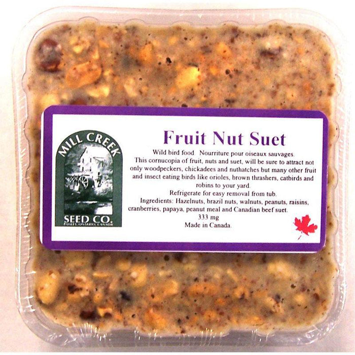 Mill Creek Fruit & Nut Premium Suet Cake