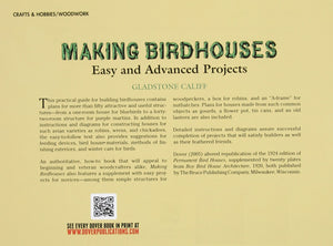 Making Birdhouses, Easy and Advanced Projects