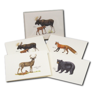 Mammal Assortment Boxed Notecards
