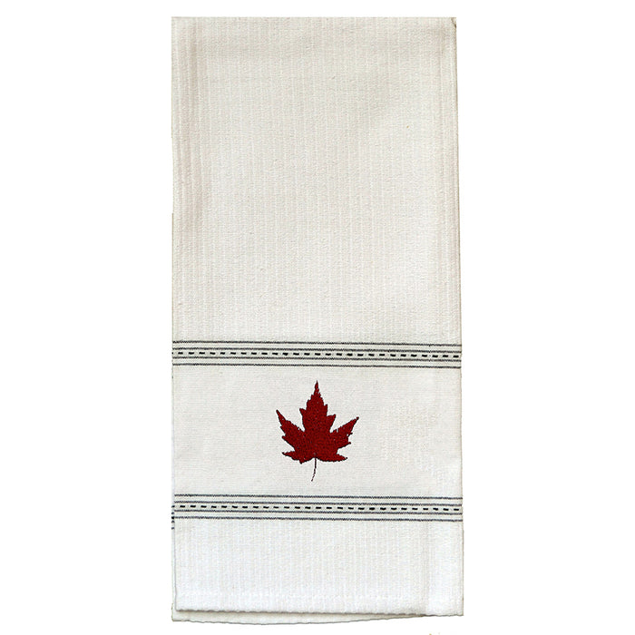 Maple Leaf Premium Embroidered Kitchen Towel