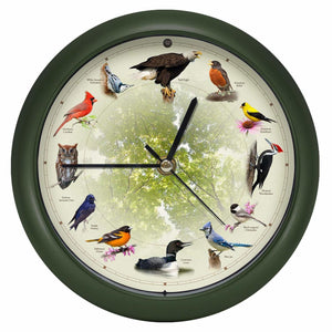 Mark Feldstein Limited Edition 20th Anniversary Singing Bird Clock, 8 Inch
