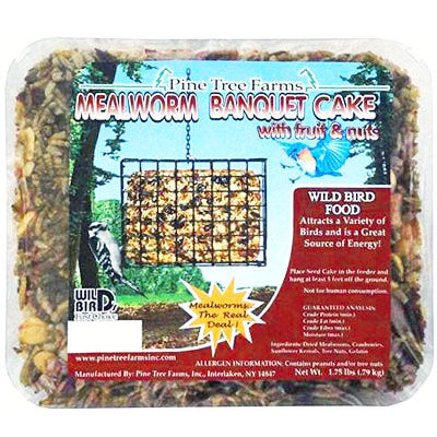 Mealworm Banquet Seed Cake 1.75lb