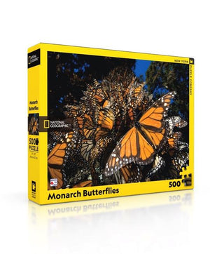 Monarch Butterflies 500 Piece Jigsaw Puzzle