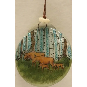 Moose Family Ornament