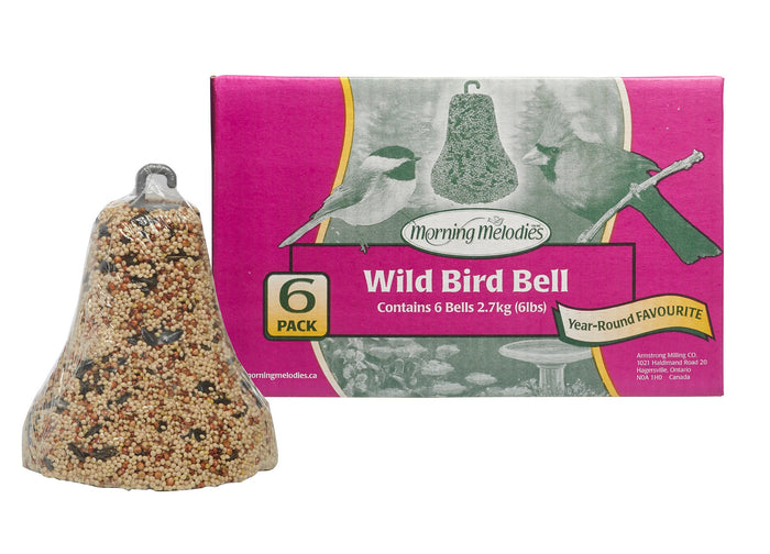 Morning Melodies Wild Bird Bell 6 Pack