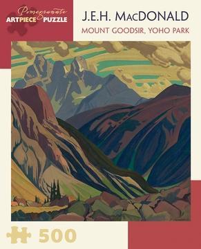 Mount Goodsir, Yoho Park 500-Piece Jigsaw Puzzle