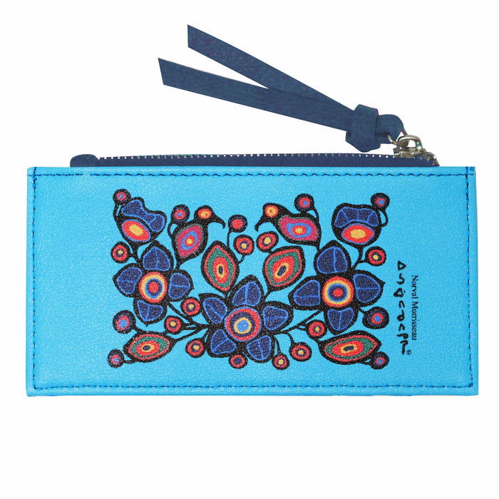 Norval Morrisseau Flowers and Birds Card Holder