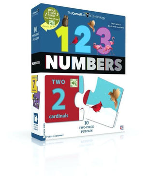 Numbers: 10 x 2pc Bird Puzzles