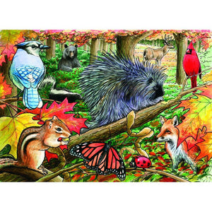 Eastern Woodlands Tray Puzzle, 35pc