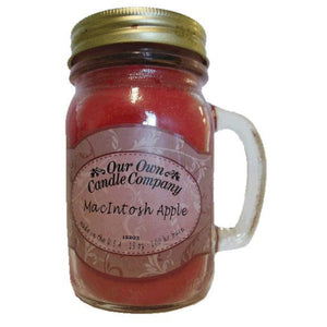 Macintosh Apple Mason Jar Soy Candle
