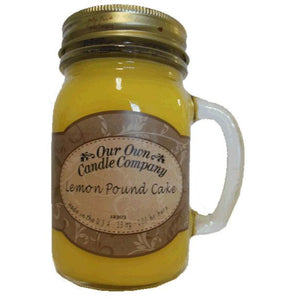 Lemon Pound Cake Mason Jar Soy Candle