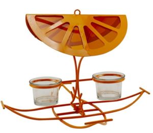 Oriole Slice and Jelly Feeder
