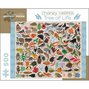 Charley Harper Tree of Life Jigsaw Puzzle, 500 pcs