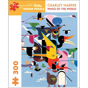 Charley Harper Wings of the World Jigsaw Puzzle, 300 pcs