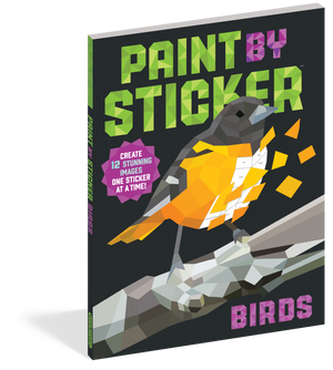 Paint by Sticker Birds Book