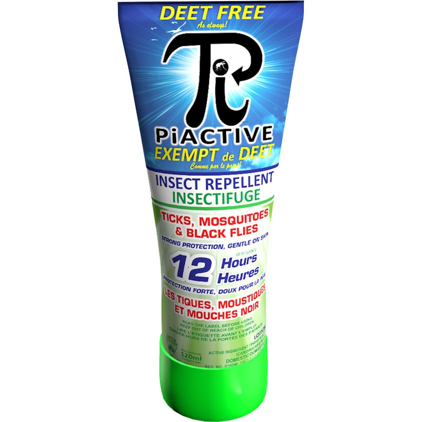 Buy Pi Active DeetFree Lotion 120ml Online With Canadian Pricing