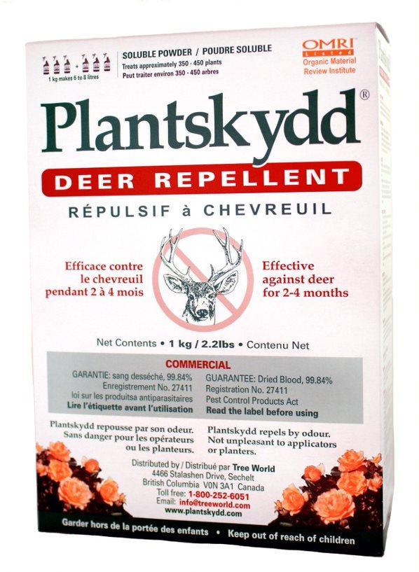 Plantskydd Deer & Animal Repellent, 1 kg Powder Concentrate