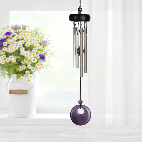 Precious Stones Chime Amethyst