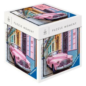 Puzzle Moment 99pc Jigsaw Puzzle, Pink Car