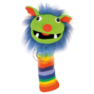 Rainbow, Knitted Puppets
